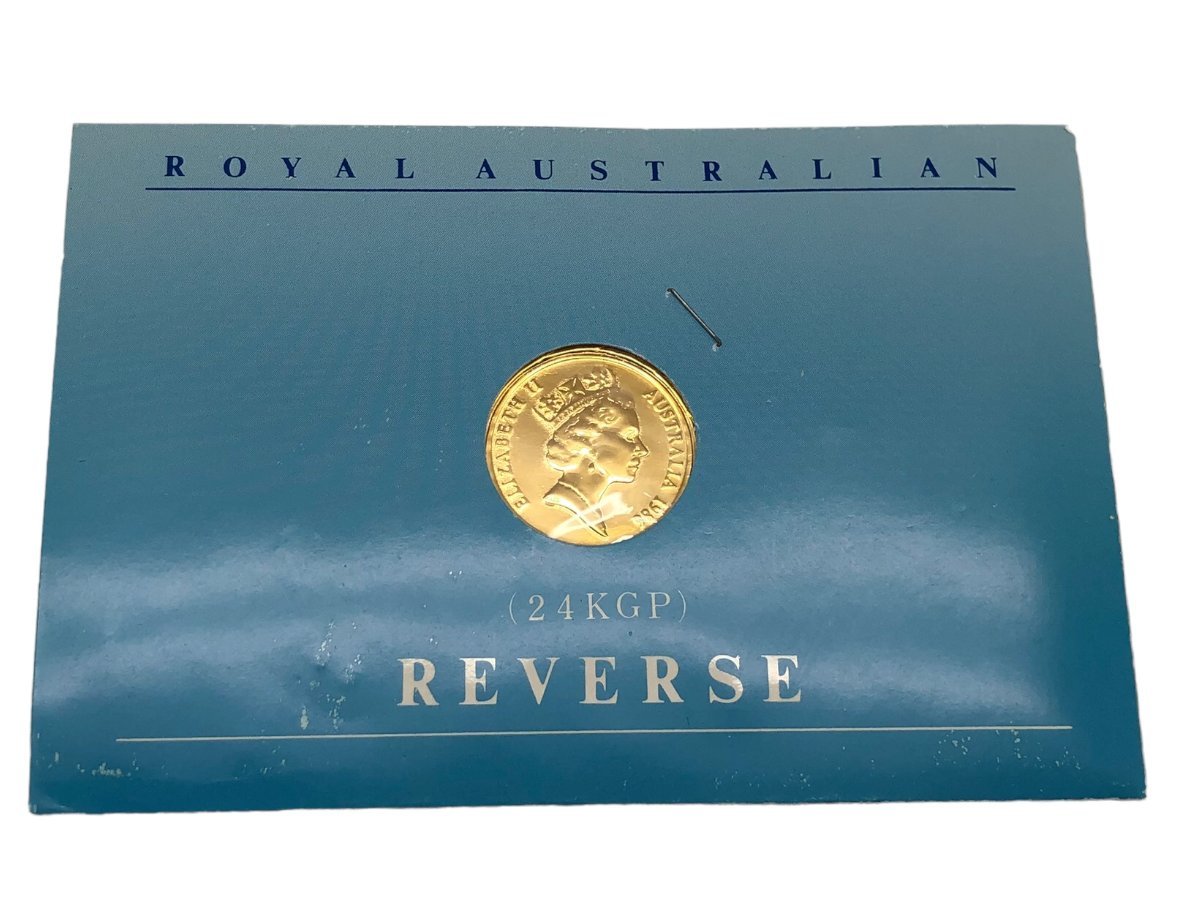 1円～ ROYAL AUSTRALIAN PENDANT TOP オーストラリアメダル トップ アクセサリー コレクション コレクター必見_画像1