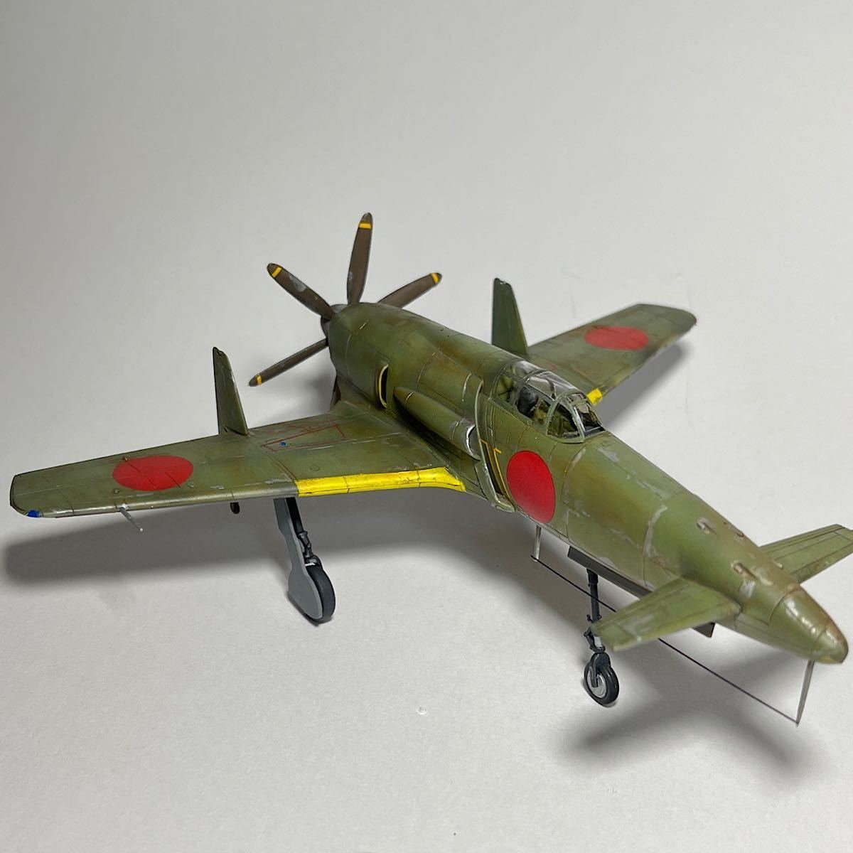 ハセガワ　1/72 震電　九州J7W1 完成品　塗装済　プラモデル　日本海軍　局地戦闘機　送料無料　ゴジラマイナスワン_画像1