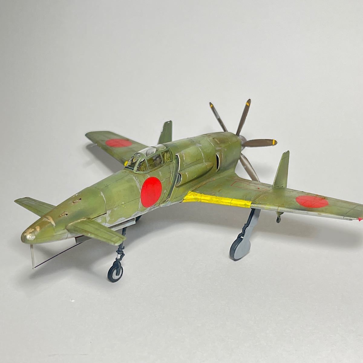 ハセガワ　1/72 震電　九州J7W1 完成品　塗装済　プラモデル　日本海軍　局地戦闘機　送料無料　ゴジラマイナスワン_画像2