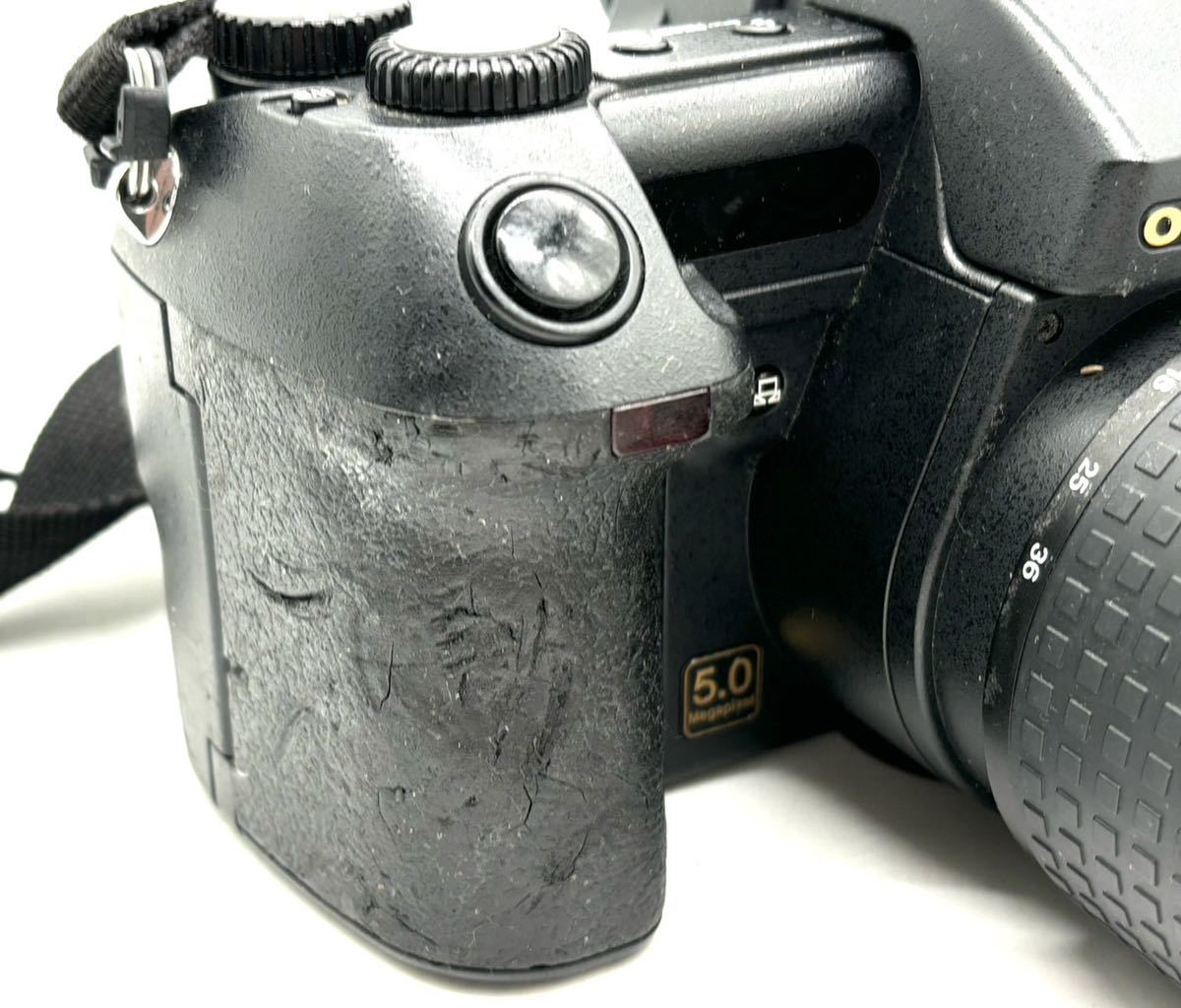 【準美品】OLYMPUS デジタル一眼レフカメラ E-20 レンズ一体型 CAMEDIA_画像9