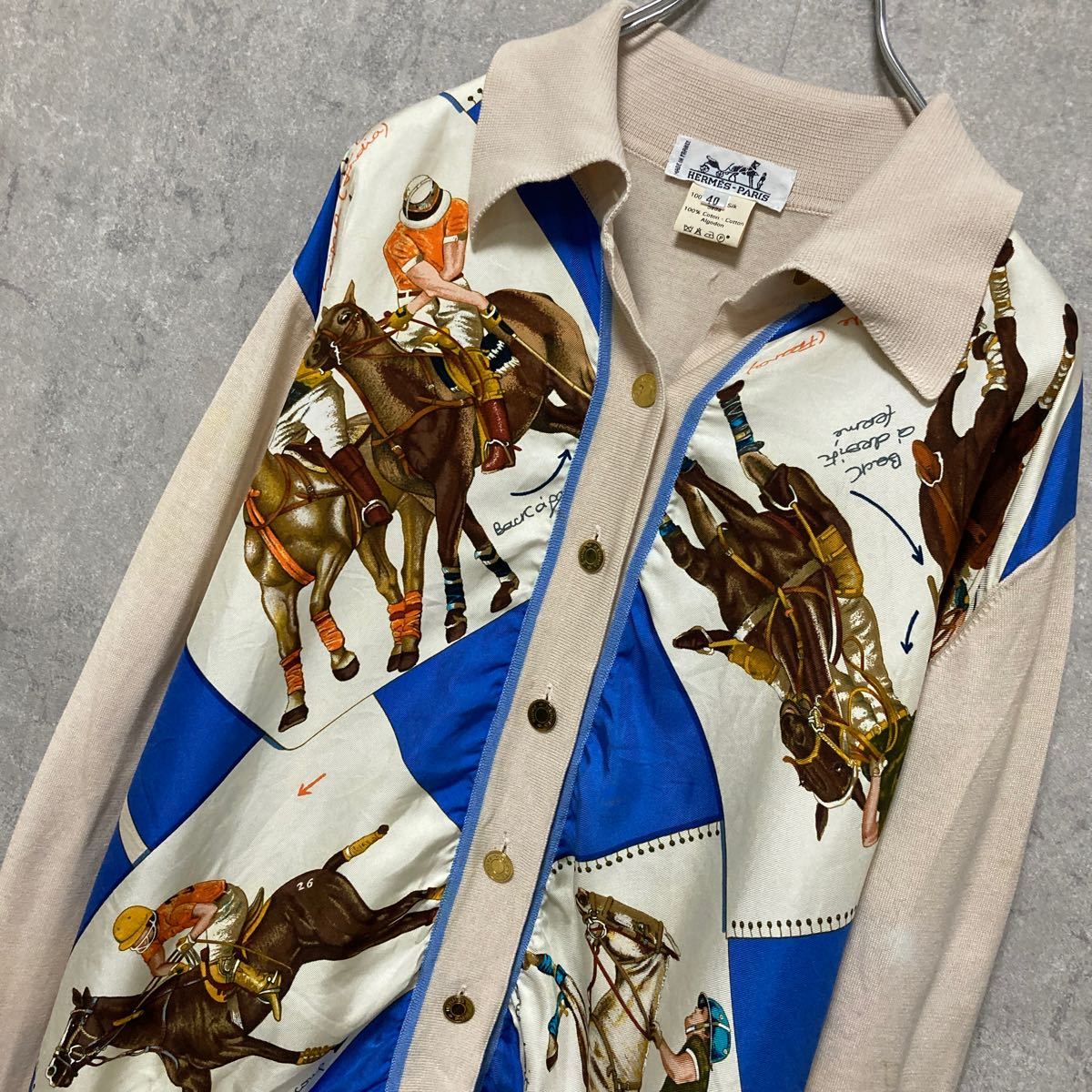 エルメス HERMES ヴィンテージ スカーフ柄 馬柄 ホース柄 エルメス HERMES ヴィンテージ スカーフ柄 馬柄 ホース柄
