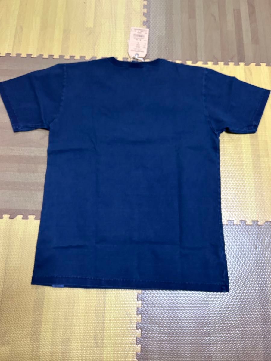 【新品】ステュディオダルチザン STUDIO D’ARTISAN Tシャツ　インディゴ　S