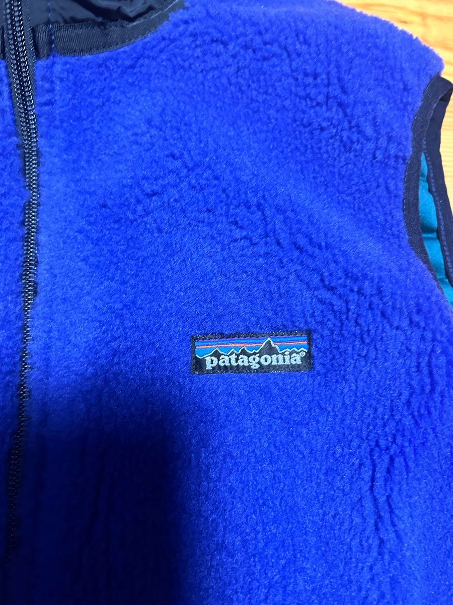 パタゴニア patagonia レトロXベスト コバルト S フリース パープル USA製 PEF