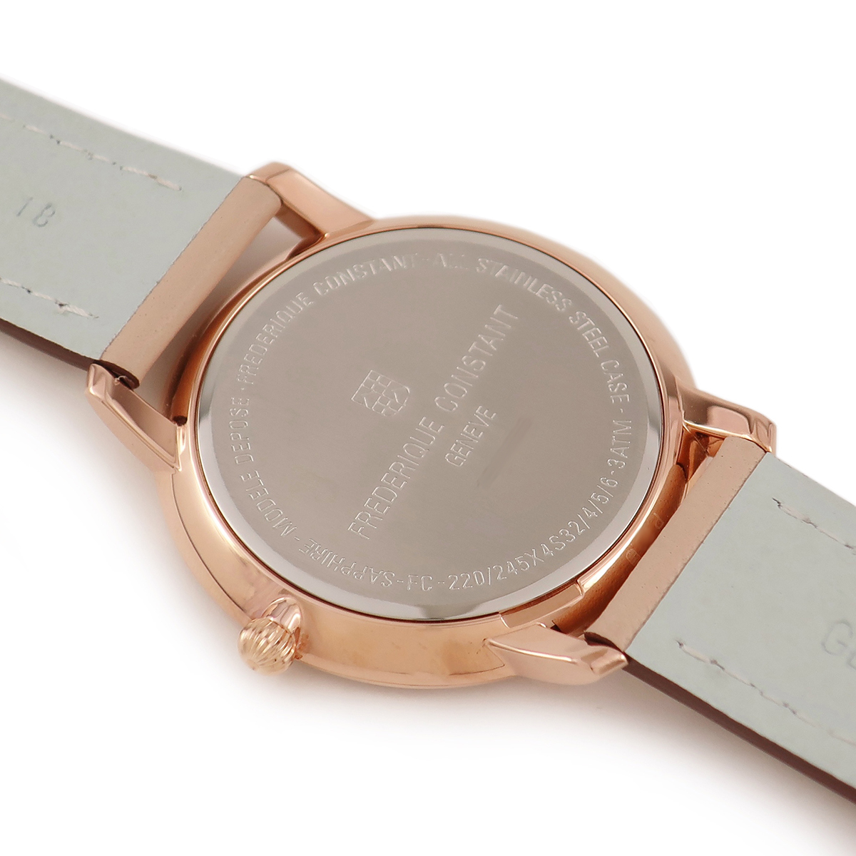 [3 год гарантия ] Frederick * константа тонкий линия FC-220MPW4SD34 PGP×SS оригинальный diamond ракушка кварц мужской женские наручные часы 