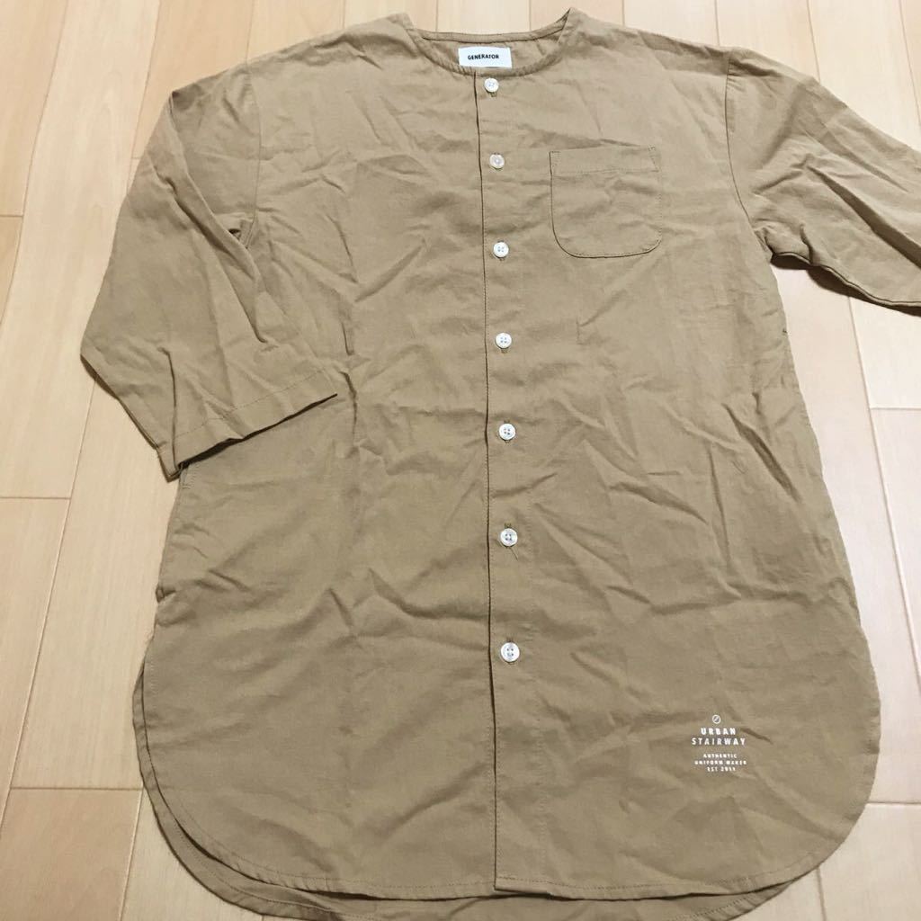 generator blouse short sleeves shirt cotton 100% m size 110 size from 120 size man woman common use also shirt One-piece .