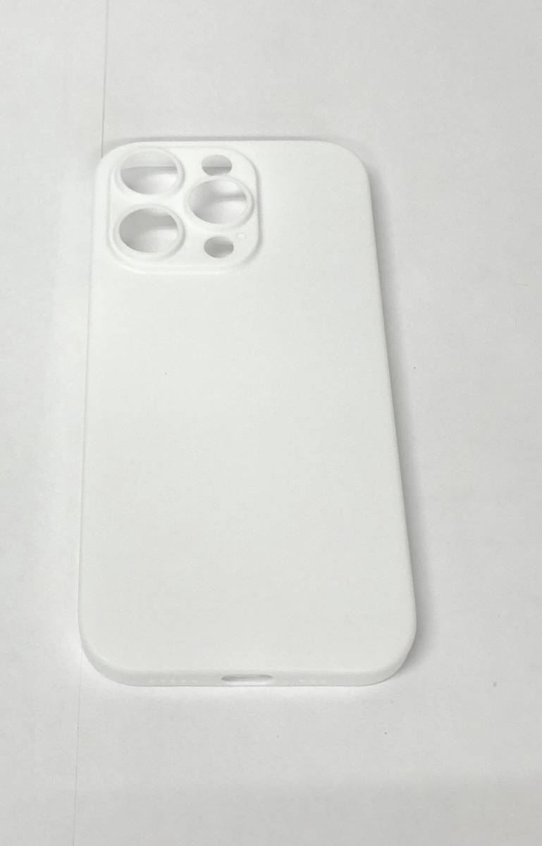 ★【在庫処分価格】JEDirect 超薄型 0.35mm iPhone ケース 6.1インチ ワイヤレス充電対応 ホワイト☆C02-064a_画像2