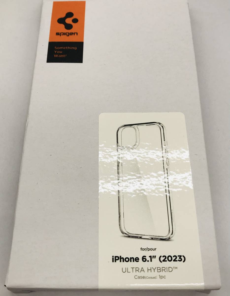 ★【在庫処分価格】Spigen iPhone 15 ケース クリスタル クリア 6.1インチ ウルトラ ハイブリッド ACS06793☆C02-264a_画像4