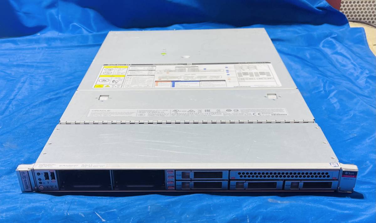 K60126209 Sun ORACLE SERVER X6-2 1点【通電OK、本体のみ】