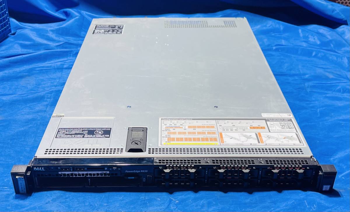 K60222213 DELL PowerEdge R630 1点【通電OK、本体のみ】_画像1