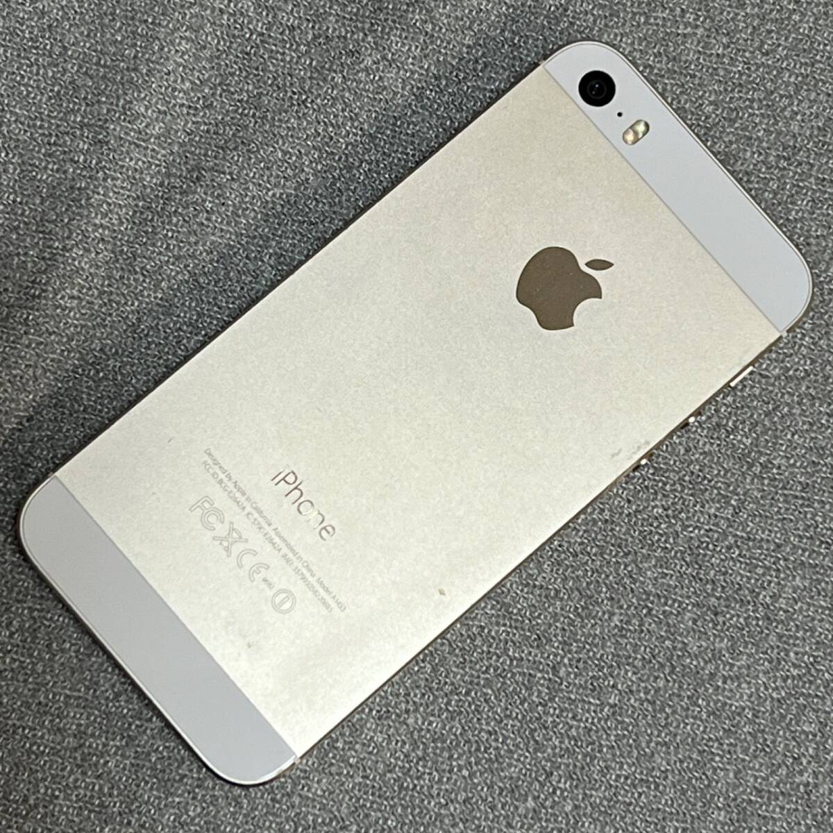 iPhone 5s 64GB A1453 ゴールド Apple アップル アイフォン スマホ SIMフリー_画像4