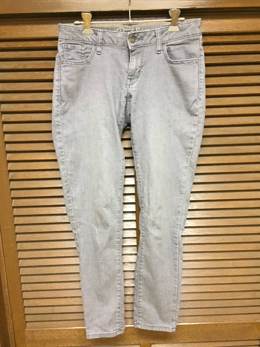 OLD NAVY RockStar ジーンズ グレー ８ USED オールドネイビー_画像1