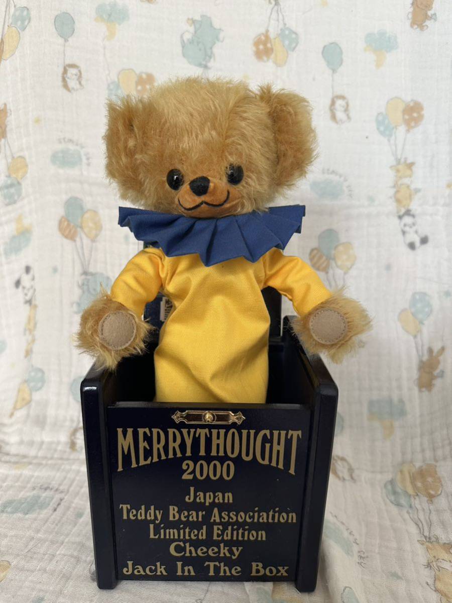 メリーソート　チーキー ジャック イン ザ ボックス2000年Japan teddy bear協会限定_画像2