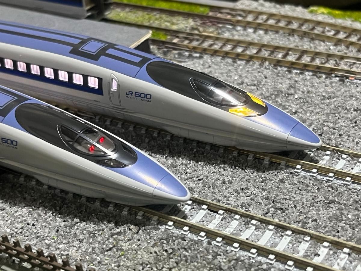 鉄道模型 Nゲージ KATO 500系新幹線 8両基本セット 室内灯取付 鉄道模型 Nゲージ KATO 500系新幹線 8両基本セット 室内灯取付
