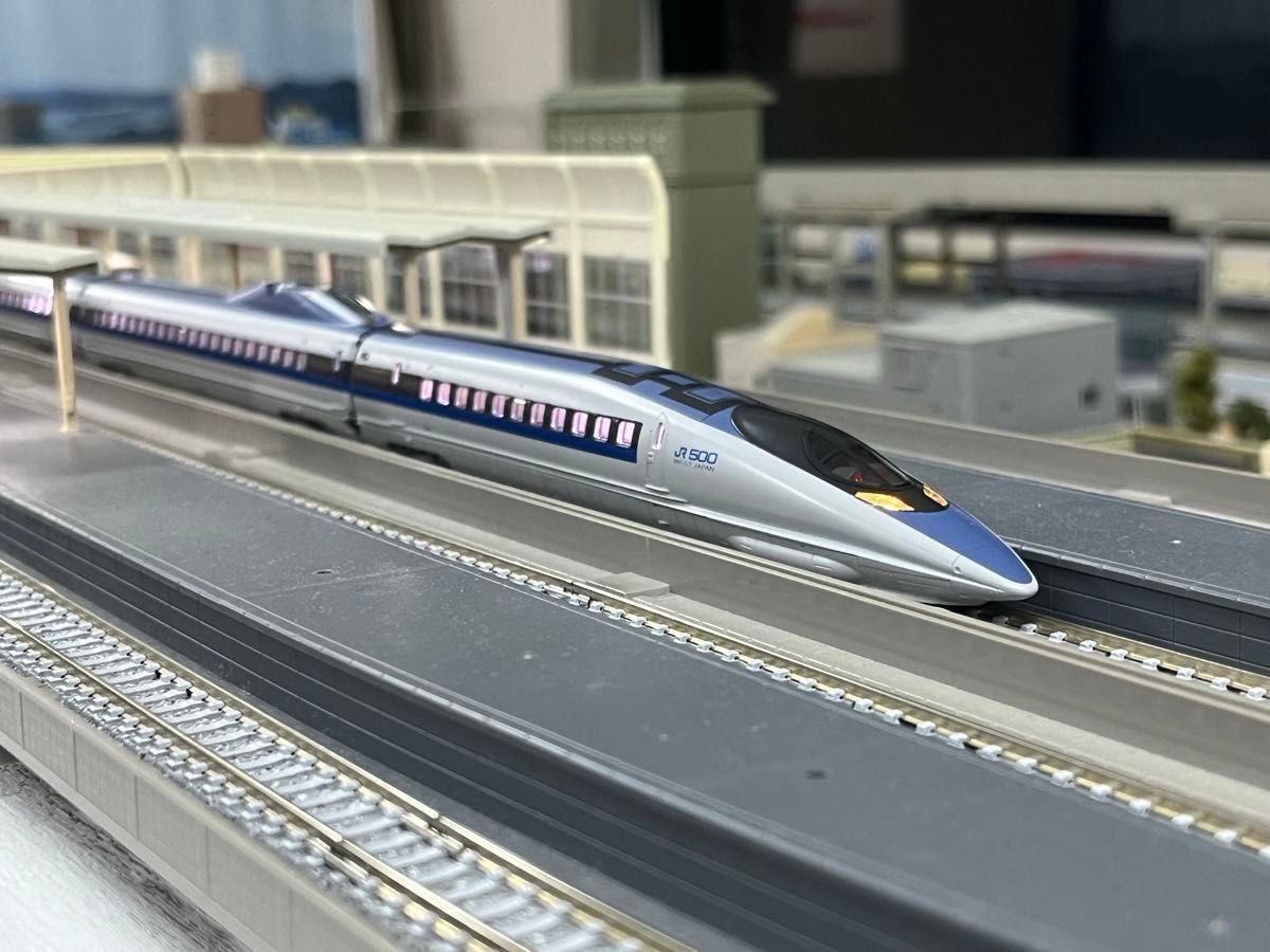鉄道模型 Nゲージ KATO 500系新幹線 8両基本セット 室内灯取付 鉄道模型 Nゲージ KATO 500系新幹線 8両基本セット 室内灯取付