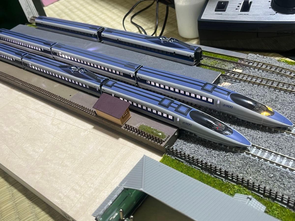 鉄道模型 Nゲージ KATO 500系新幹線 8両基本セット 室内灯取付 鉄道模型 Nゲージ KATO 500系新幹線 8両基本セット 室内灯取付