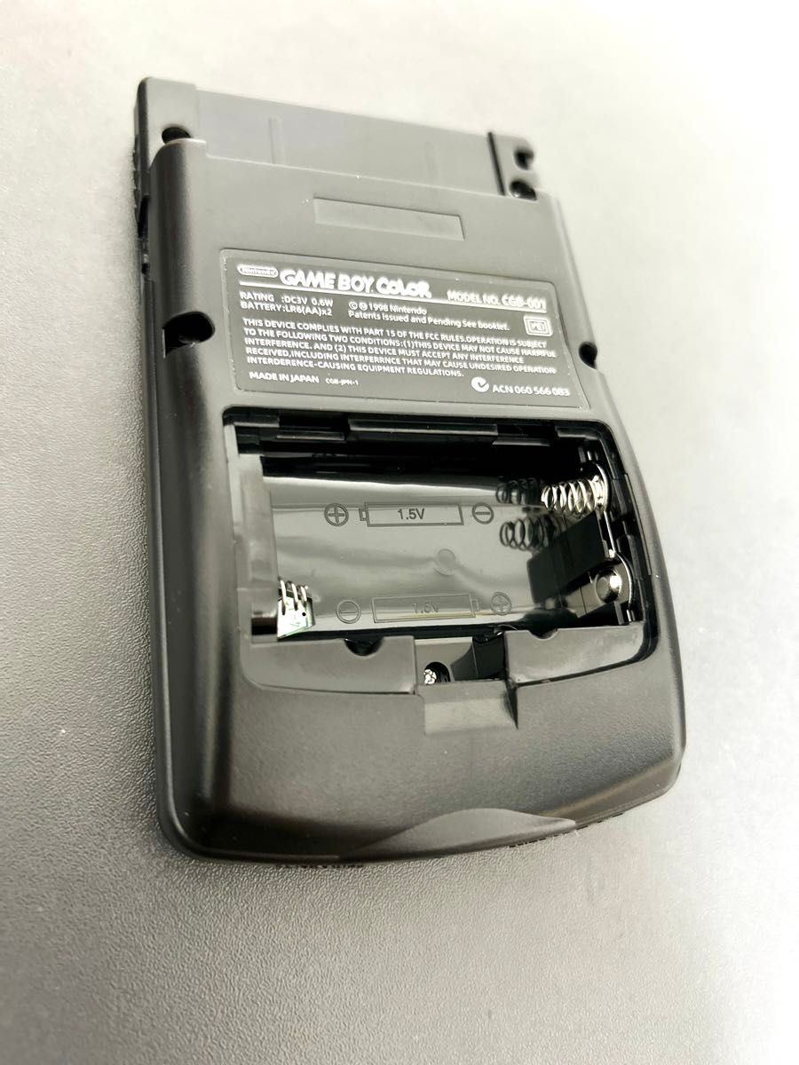 ゲームボーイカラー IPS液晶 大画面2 6インチ GBA GBC ブラック ゲームボーイカラー IPS液晶 大画面2 6インチ GBA GBC ブラック