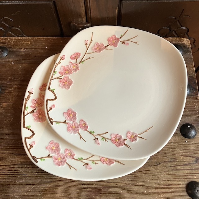 metlox poppy trail peach blossom ディナー お皿