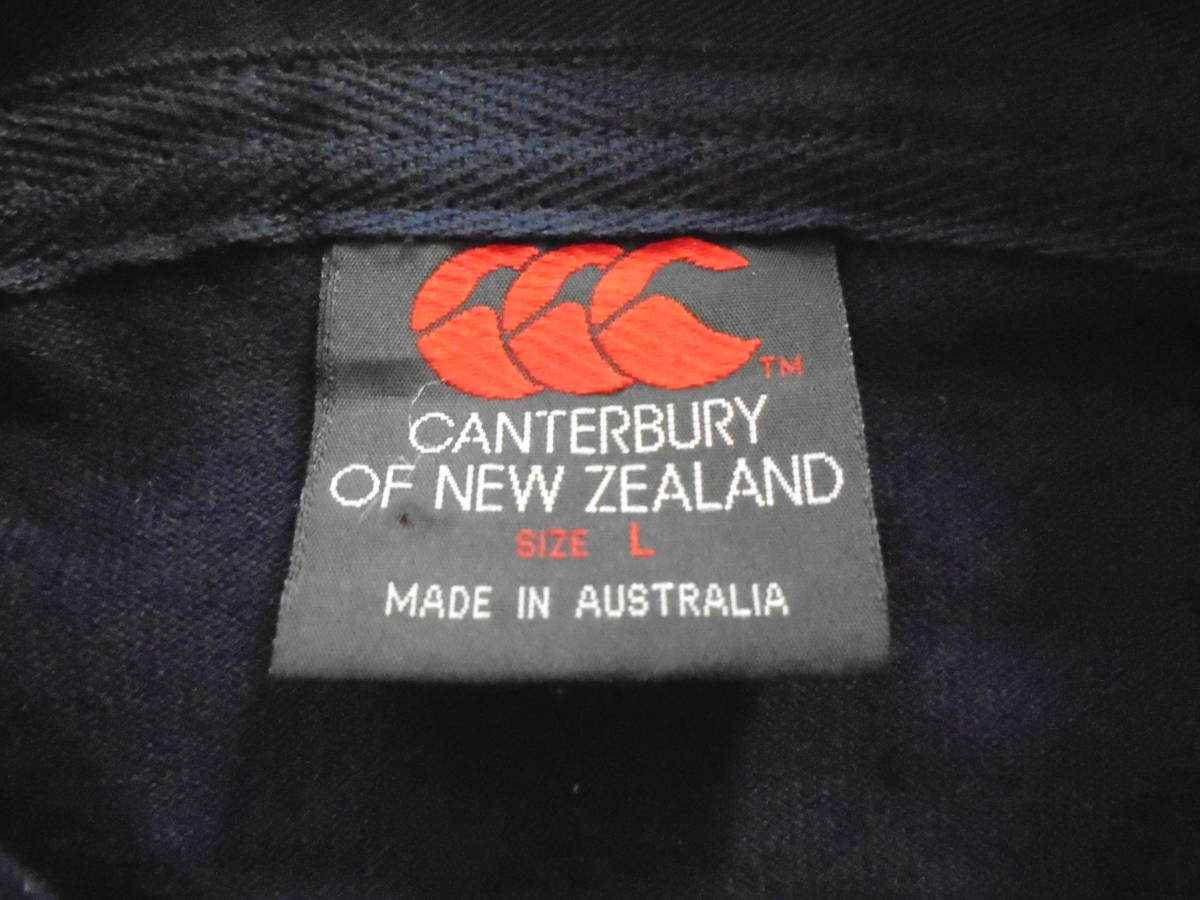 オーストラリア製 カンタベリー Canterbury of New Zealand ラグビー ACTブランビーズ 半袖 ジャージ L ～2XL ホワイト ユニフォーム_画像7