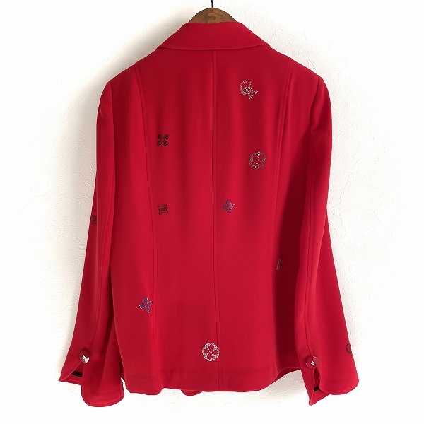 #ancita rear Italiya jacket 11 red studs lady's [855731]