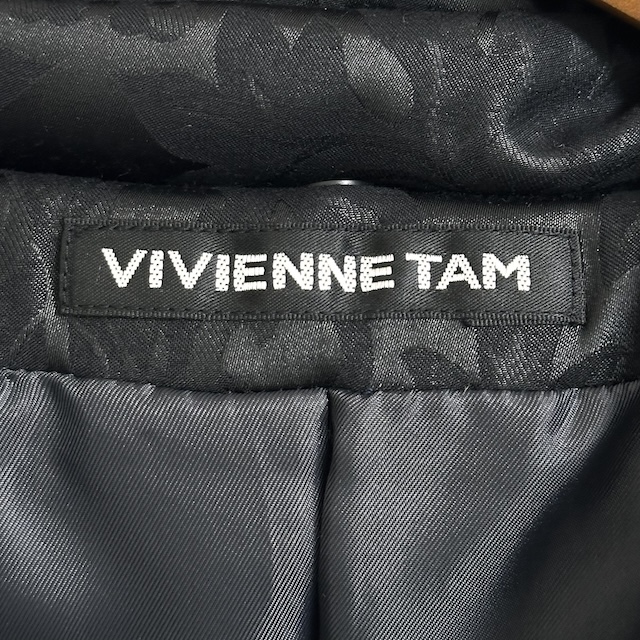 #wnc ヴィヴィアンタム VIVIENNETAM コート ダウン 0 黒 レディース [858438]_画像6