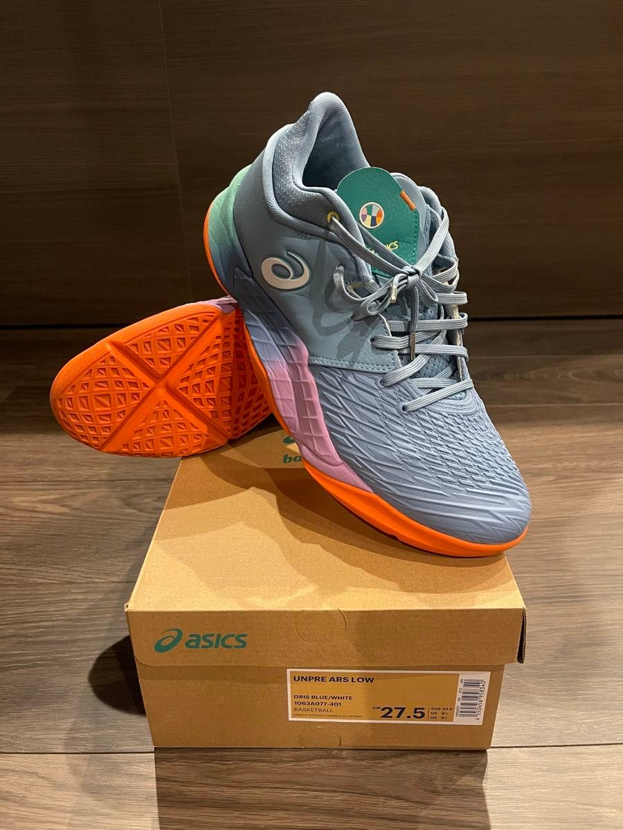 美品 asics ballaholic UNPRE ARS LOW 27 5cm ボーラホリック 美品 asics ballaholic UNPRE ARS LOW 27 5cm ボーラホリック