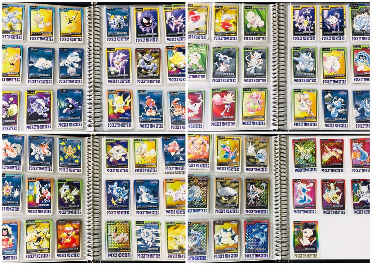 ポケモン カードダス 青版 全151種類 フルコンプ No.1〜151 Pokemon complete set Charizard card リザードン Beauty products 1997年_画像4