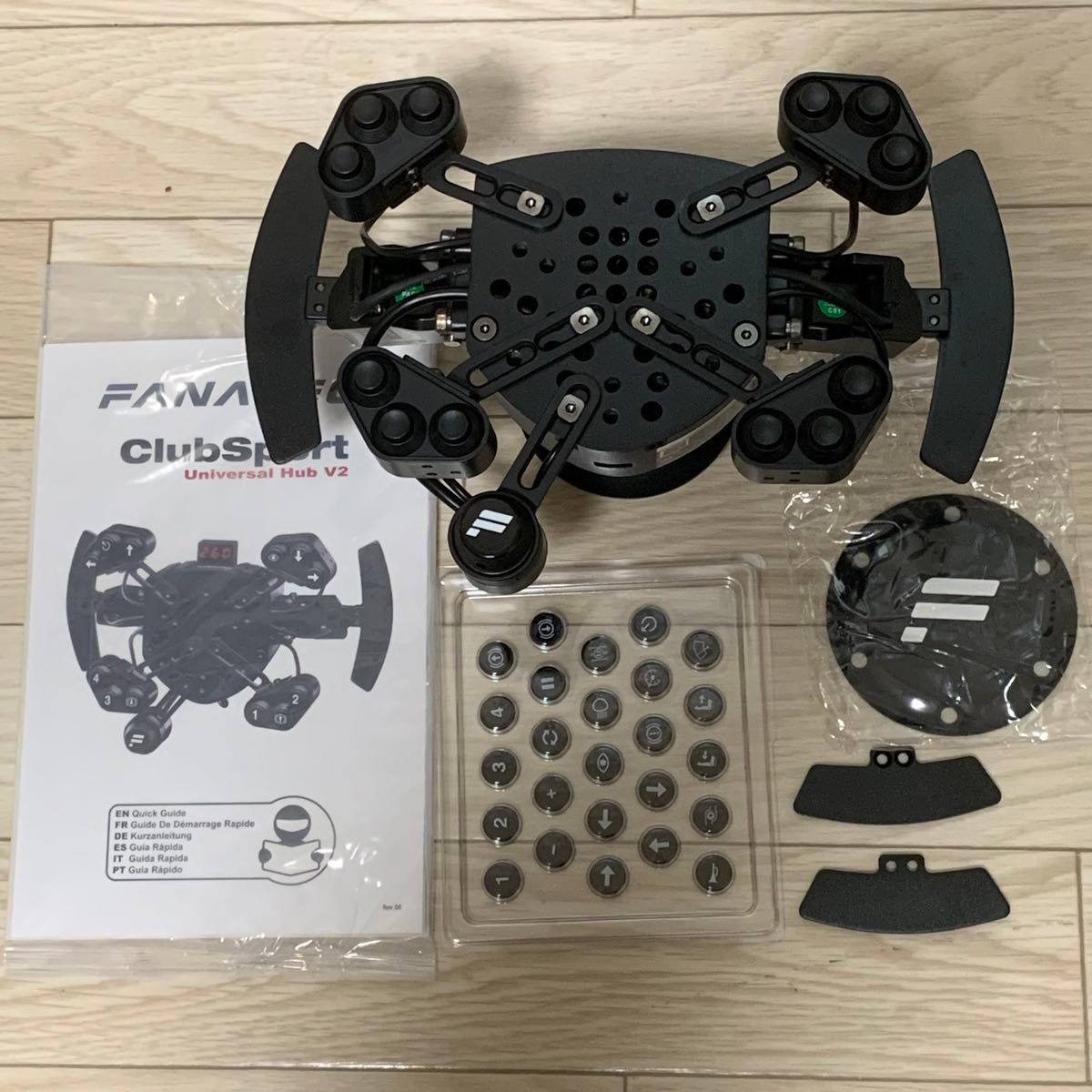 FANATEC ClubSport Universal Hub V2 ステアリングホイール FANATEC ClubSport Universal Hub V2 ステアリングホイール