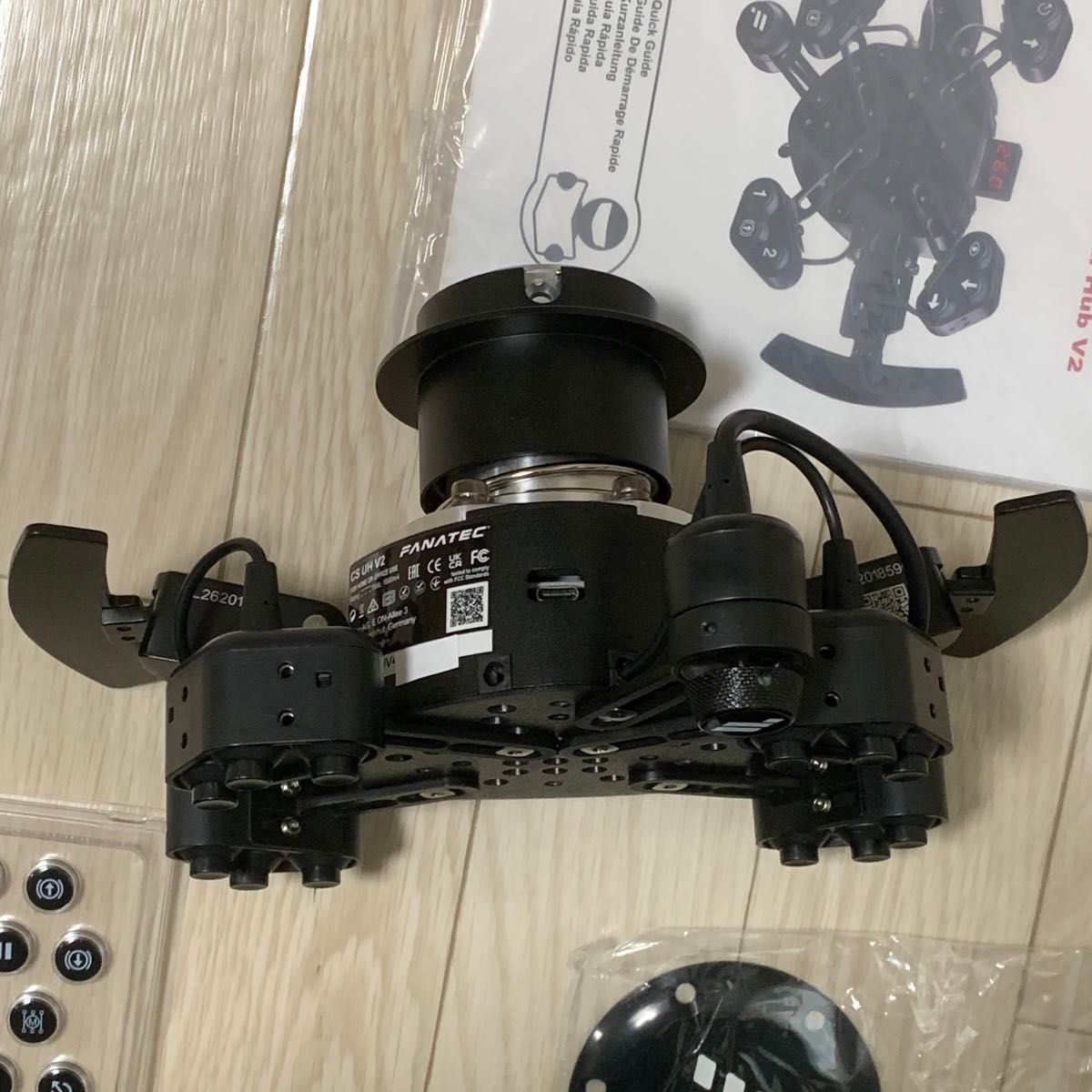 FANATEC ClubSport Universal Hub V2 ステアリングホイール FANATEC ClubSport Universal Hub V2 ステアリングホイール