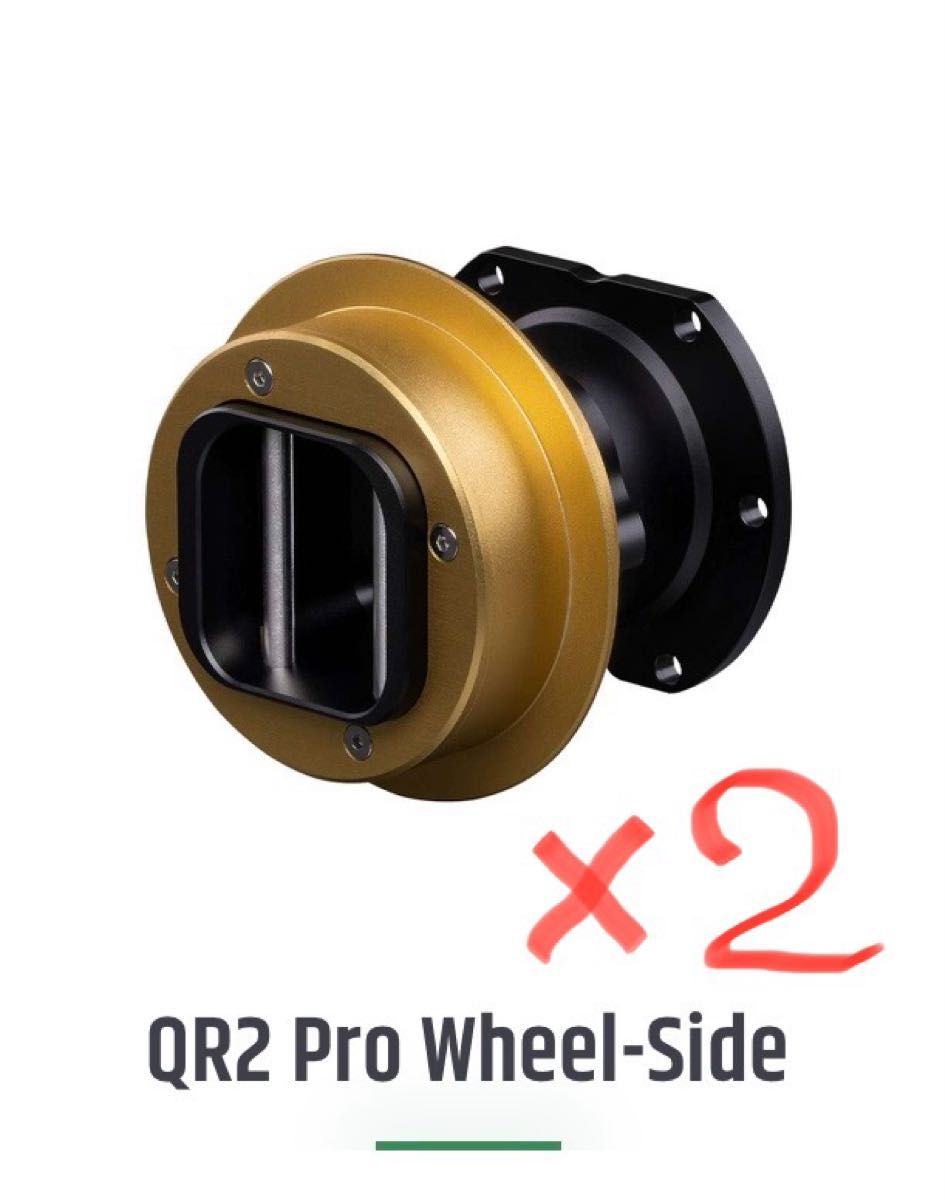 FANATEC QR2 Pro Wheel-Side 2個セット クイックリリース FANATEC QR2 Pro Wheel-Side 2個セット クイックリリース