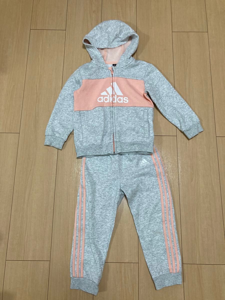 値下げ　adidas 上下セットアップ パーカー スウェットパンツ　