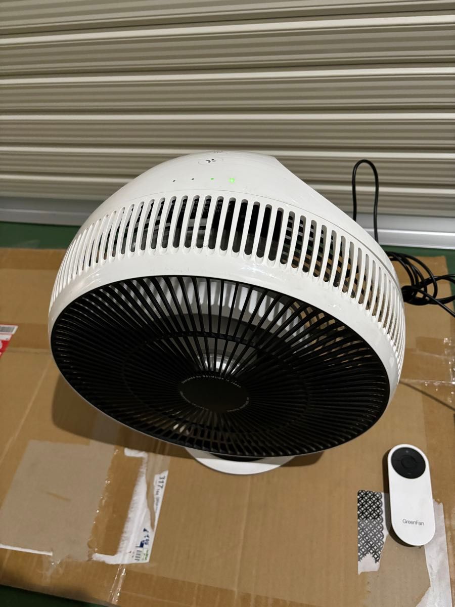 バルミューダ BALMUDA GreenFan Cirq EGF-3100-WK サーキュレーター　リモコン