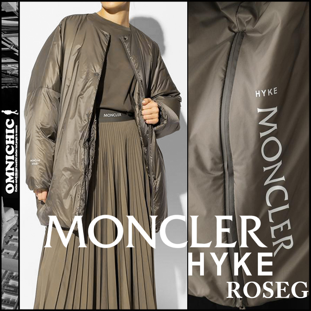 幻の国内正規ROSEG■新品【4 MONCLER GENIUS HYKE 】モンクレールジーニアスハイクコクーンシルエットオーバーダウンジャケット1/ S~XXXL