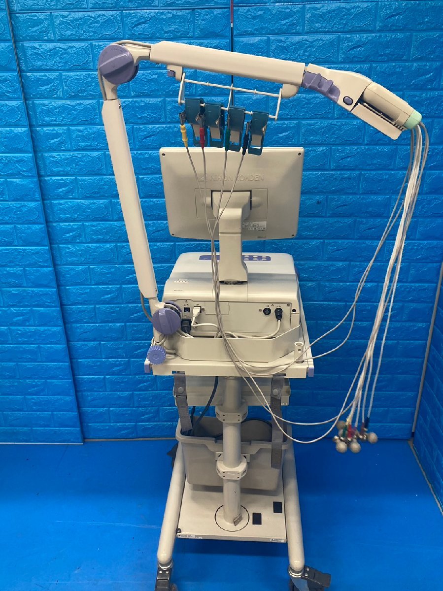 【売切り】日本光電 解析機能付心電計 ECG-1550 cardiofax V カルジオファックス Vの画像4
