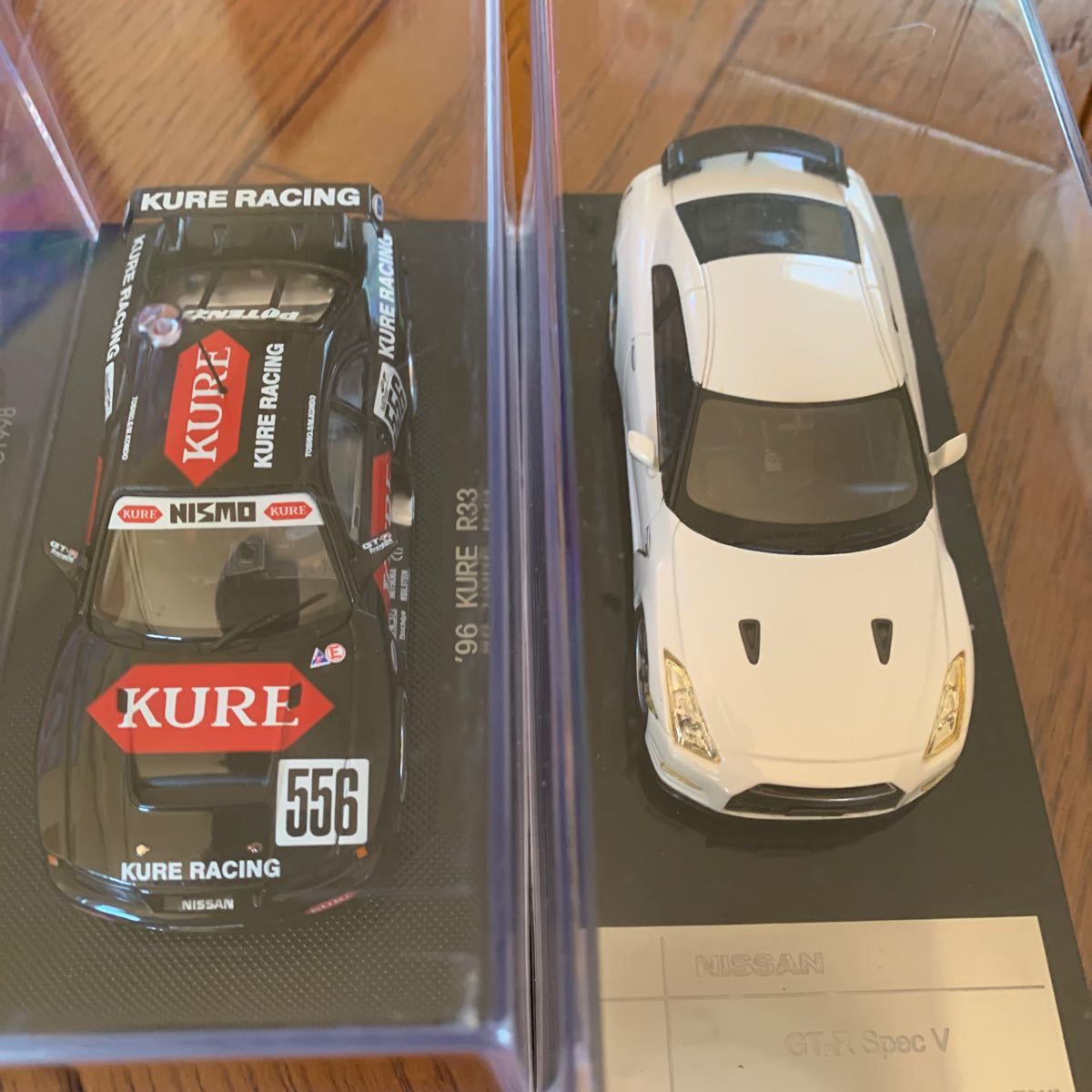 エブロ　ウィッツ？　1/43ニッサン ニスモ35GTR インパルGTR ペンズオイルニスモGT-R R33 JGTC カルソニックスカイライン 35GT-RスペックV_画像4