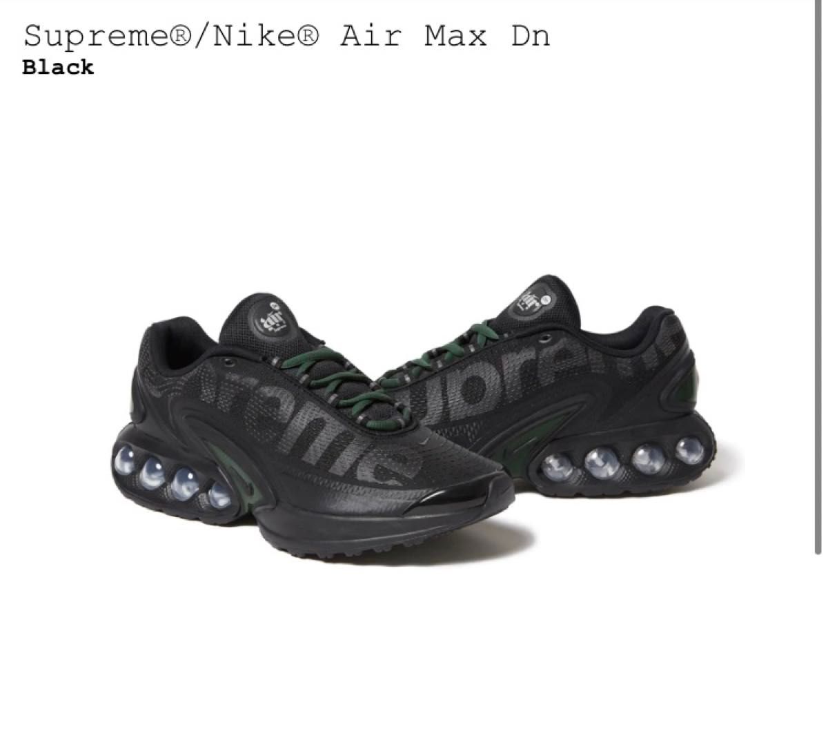 Supreme×Nike Air Max DN Black/Galactic Jade シュプリーム×ナイキ エアマックス DN