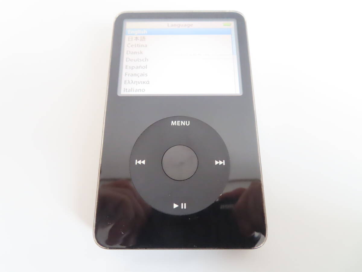 Apple iPod classic A1136 (第5世代) 80GB ブラック MA450J_画像1