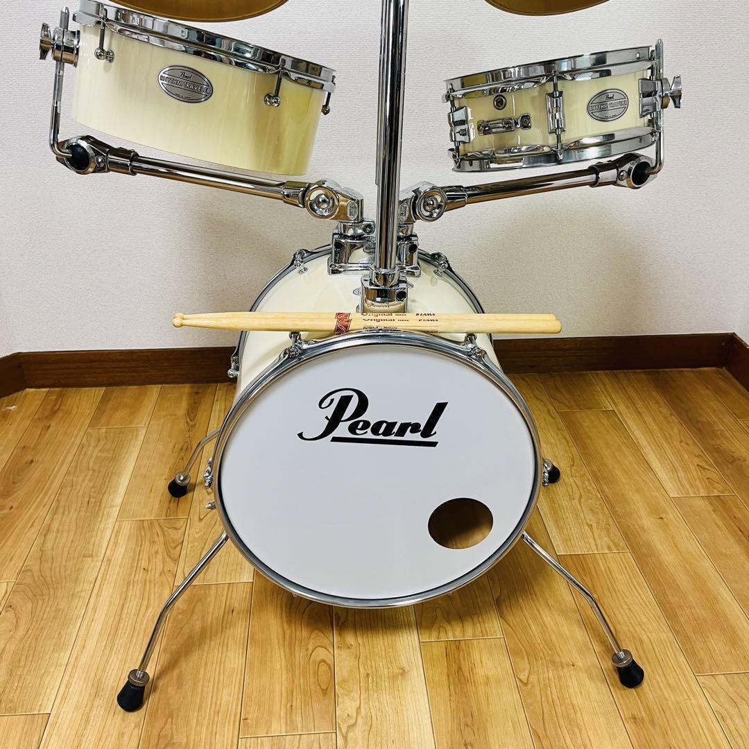 Pearl リズムトラベラー ドラムセット protone　ステック付き_画像2