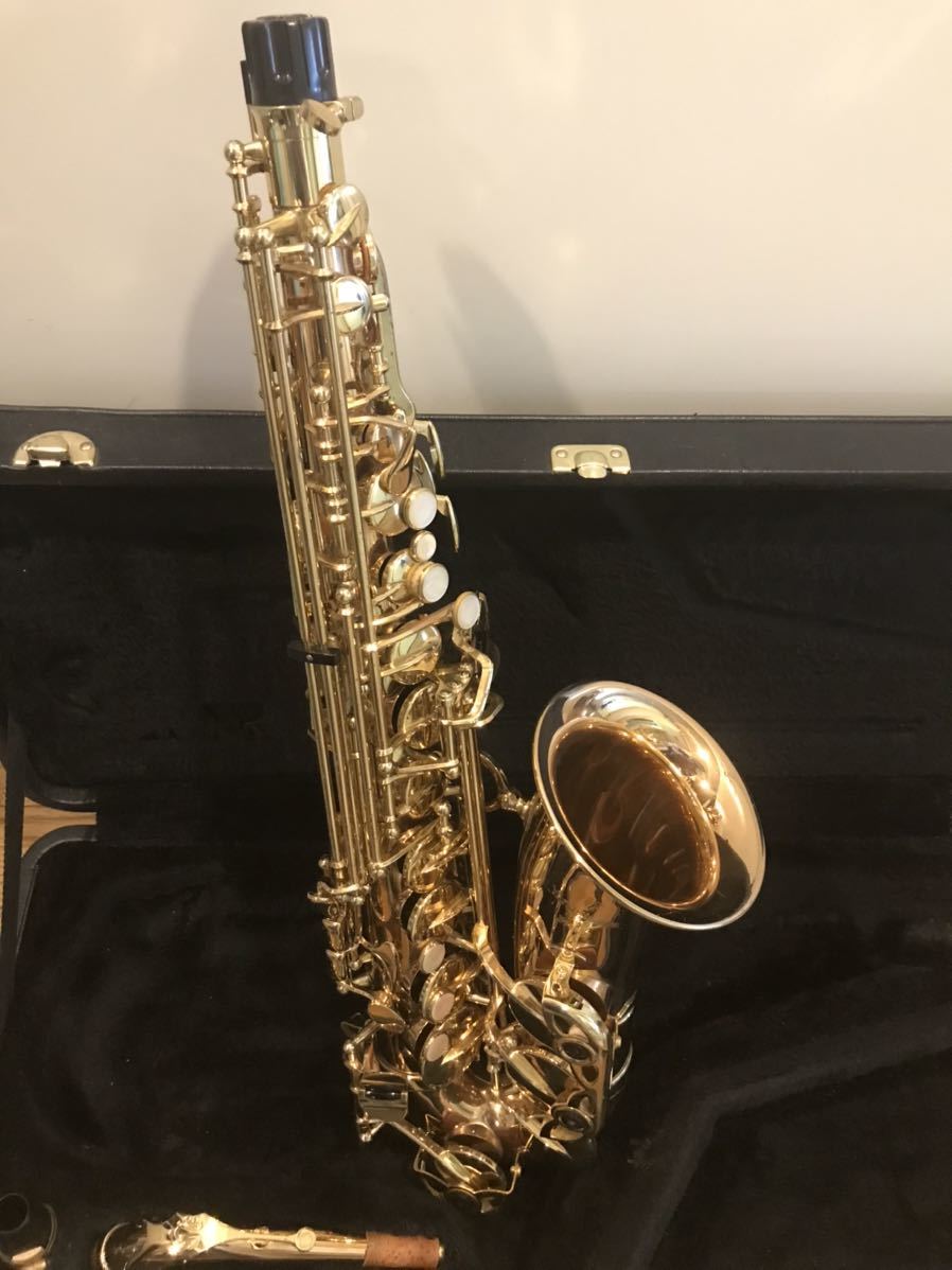 中古★ヤナギサワ アルトサックス Prima★YANAGISAWA ハードケース付 902 管楽器 _画像4