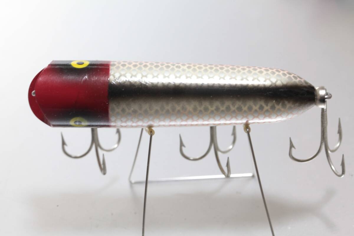 極美 最初期 ヘドン ラッキー13 イエローアイ PRH Heddon Lucky13 シェイクスピア ノーバイト イーガー タルサタックル レーベル 道楽_画像4