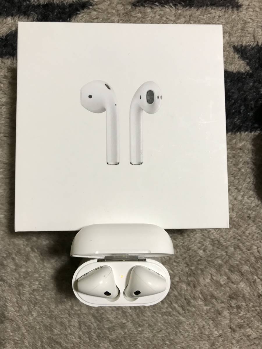 Apple AirPods エアーポッズ（シリコンケース付）中古品_画像7