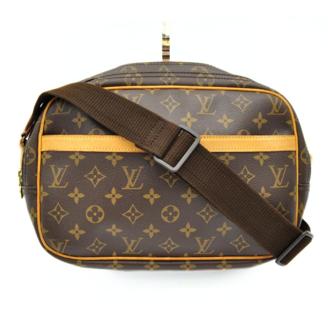 美品 Louis Vuitton ルイヴィトン モノグラム リポーターPM ショルダーバッグ SP1015