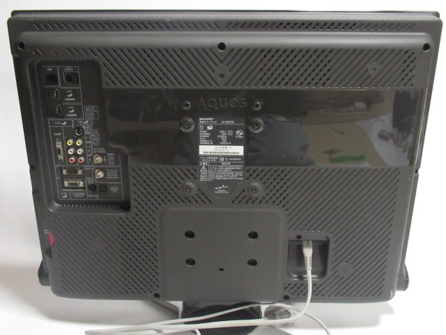 [fe0 BY7178] SHARP シャープ 26V型 液晶テレビ AQUOS LC-26D50 ハイビジョン_画像6