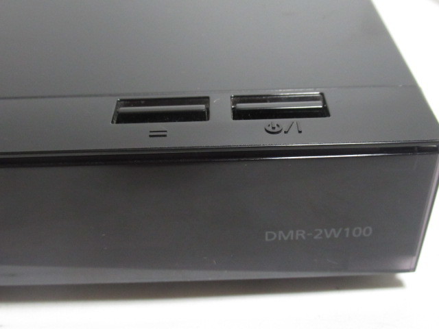 [fe0 BY7182] Panasonic パナソニック HDD/BD/DVD レコーダー DMR-2W100 2020年製_画像2