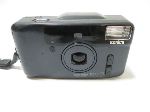 [Feb0 NN7197] Konica コニカ BIG MINI NEO-R コンパクト フィルムカメラ シャッター・フラッシュOK 【通電確認済】の画像2