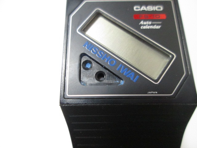 [feb0 BY7310] CASIO カシオ PELA FS-10 Auto-calendar デジタル 腕時計 メンズ 【ジャンク】_画像5