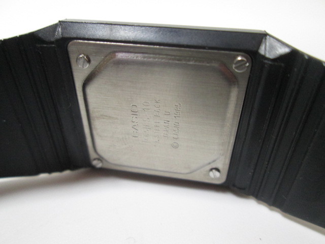 [feb0 BY7310] CASIO カシオ PELA FS-10 Auto-calendar デジタル 腕時計 メンズ 【ジャンク】_画像6