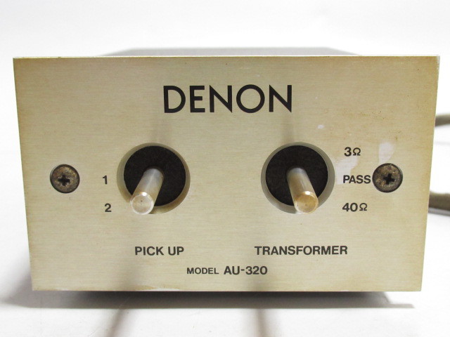 [fe1 HN7307] DENON デノン AU-320 MC昇圧トランス_画像2
