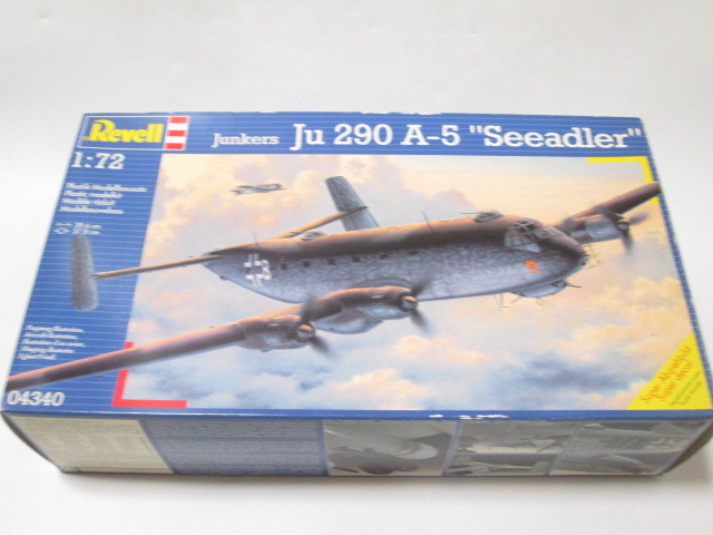 [feb1 NN7319] Revell 1/72 ユンカース Junkers Ju 290 A-5 Seeadler ゼーアドラー ドイツ プラモデル 航空機 飛行機_画像1