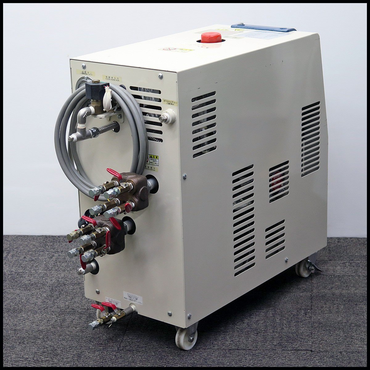 △A) REIKEN/サーモテック 金型温度調節機 DYNATHERMO KCO2-4006MN 200V 油媒体 金型温度調節器/ダイナサーモ/現状品_画像2