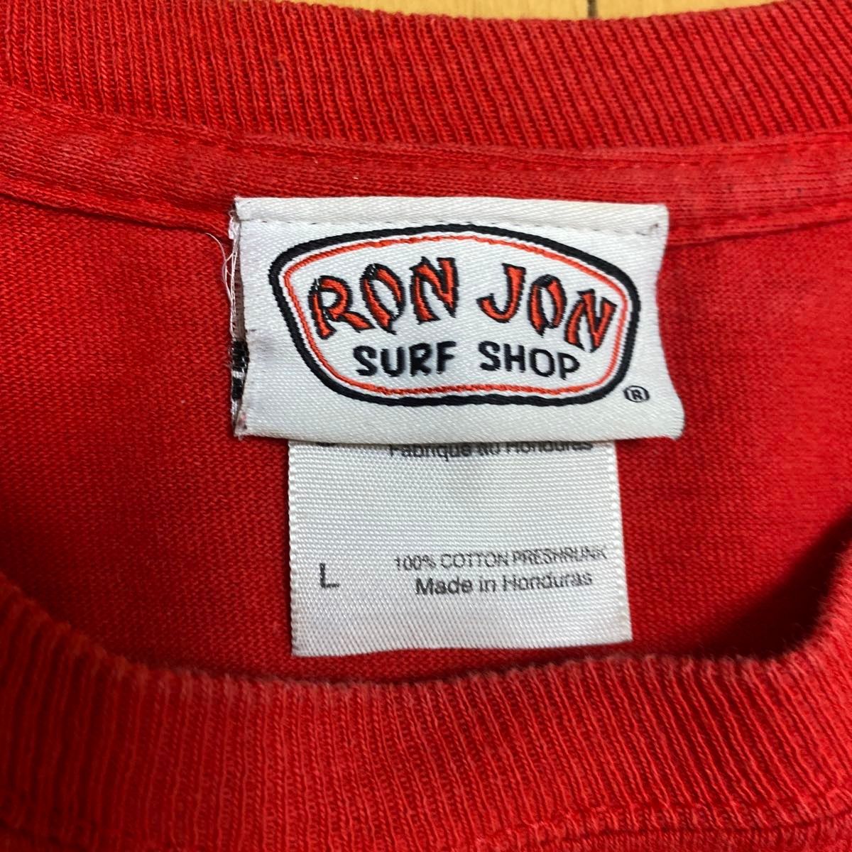 90s ロンジョン RON JON ラスベガス 長袖 Tシャツ Lサイズ バックプリント